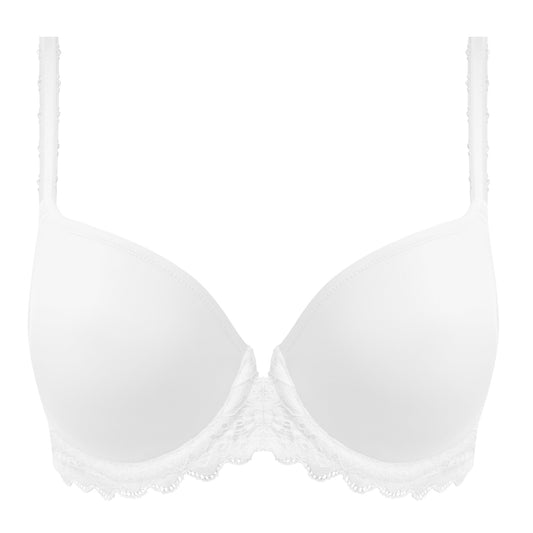 white t-shirt bra