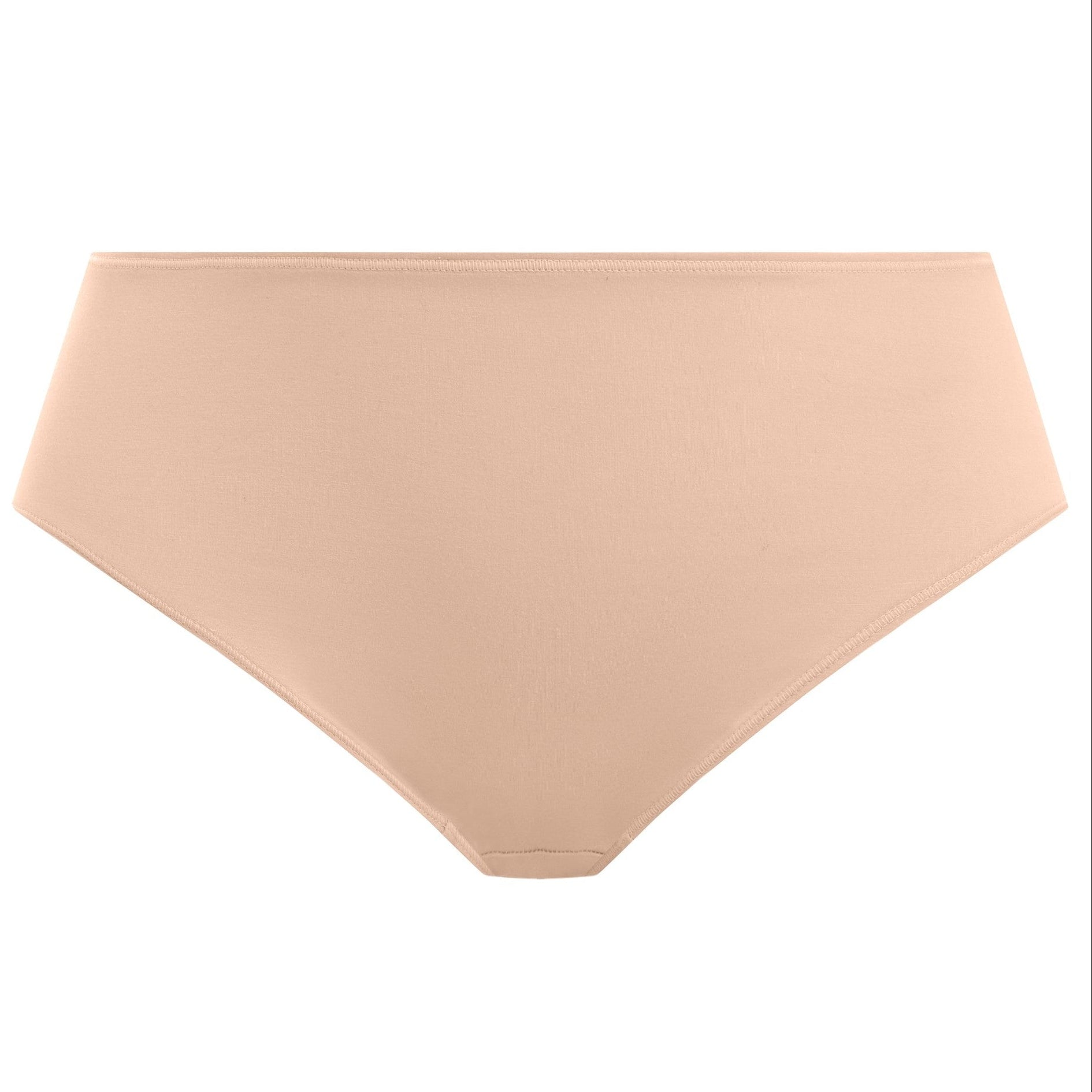 nude color  smooth briefs against a white background