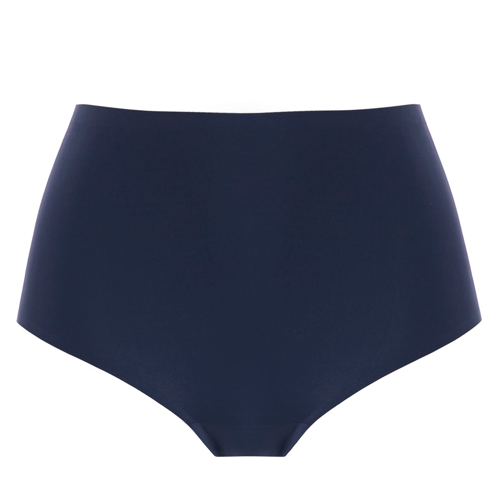 Invisible high waist stretch brief in navyblue