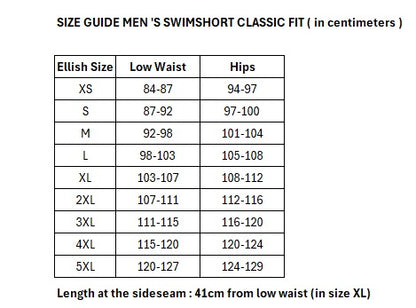 Men Swim Short Classic Fit Royal Blue