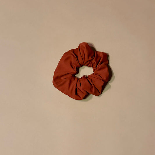 Rust Red Scrunchie