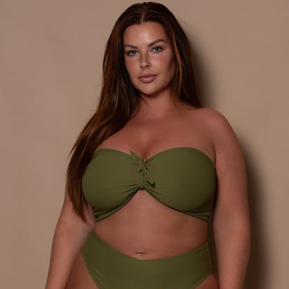 Earth Bandeau Multiway bikinitop