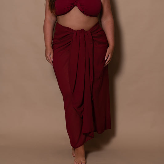 Pomegranate Oversized Pareo