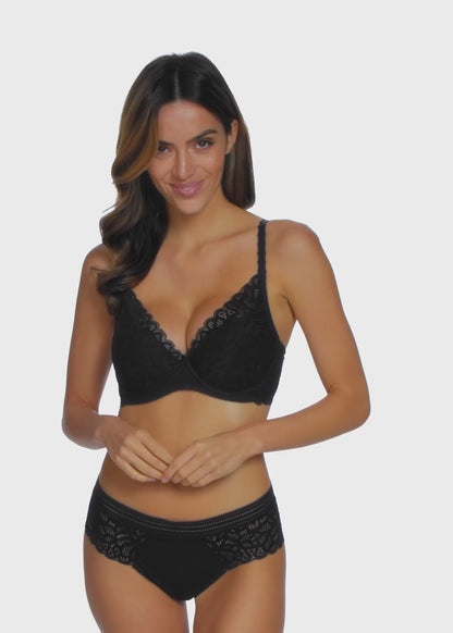 Wacoal - Raffiné - Plunge bra - Black