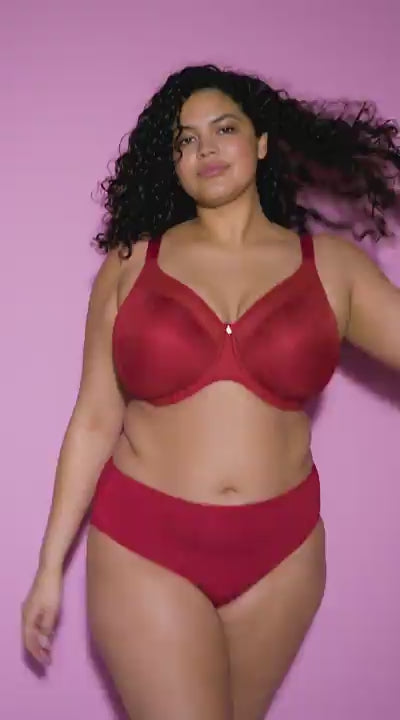 Elomi Smooth - Hoge slip - Rood